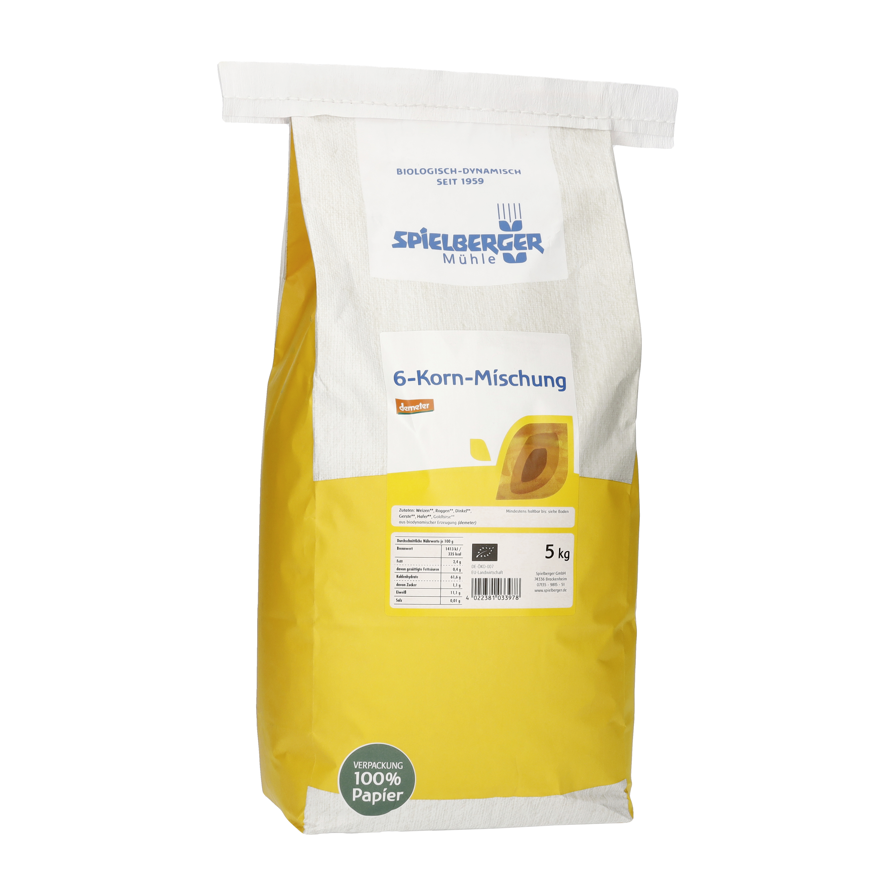 6-Korn-Mischung, demeter - 5kg