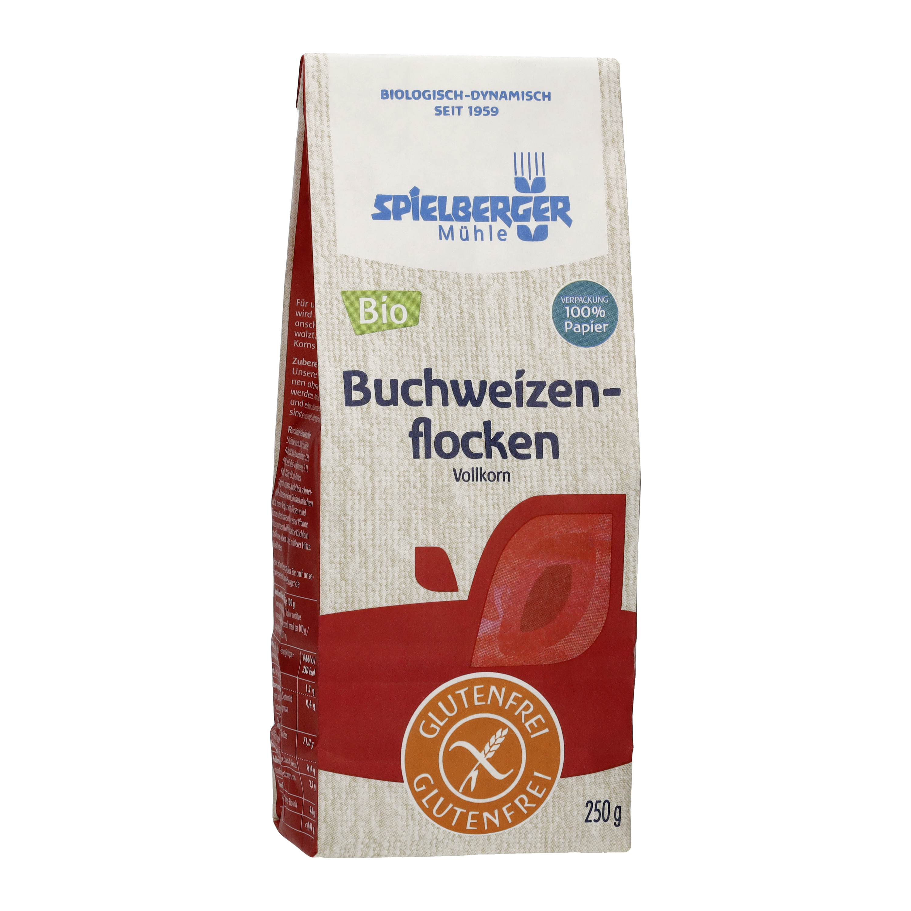 Buchweizenflocken, glutenfrei - 250g