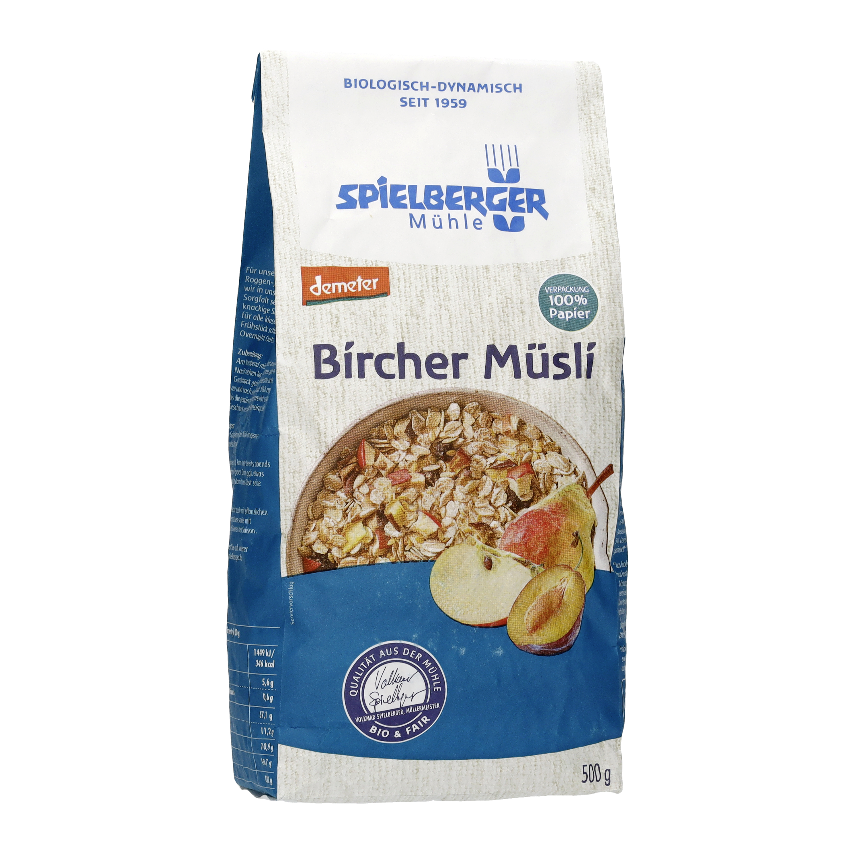 Bircher Müsli demeter 500g